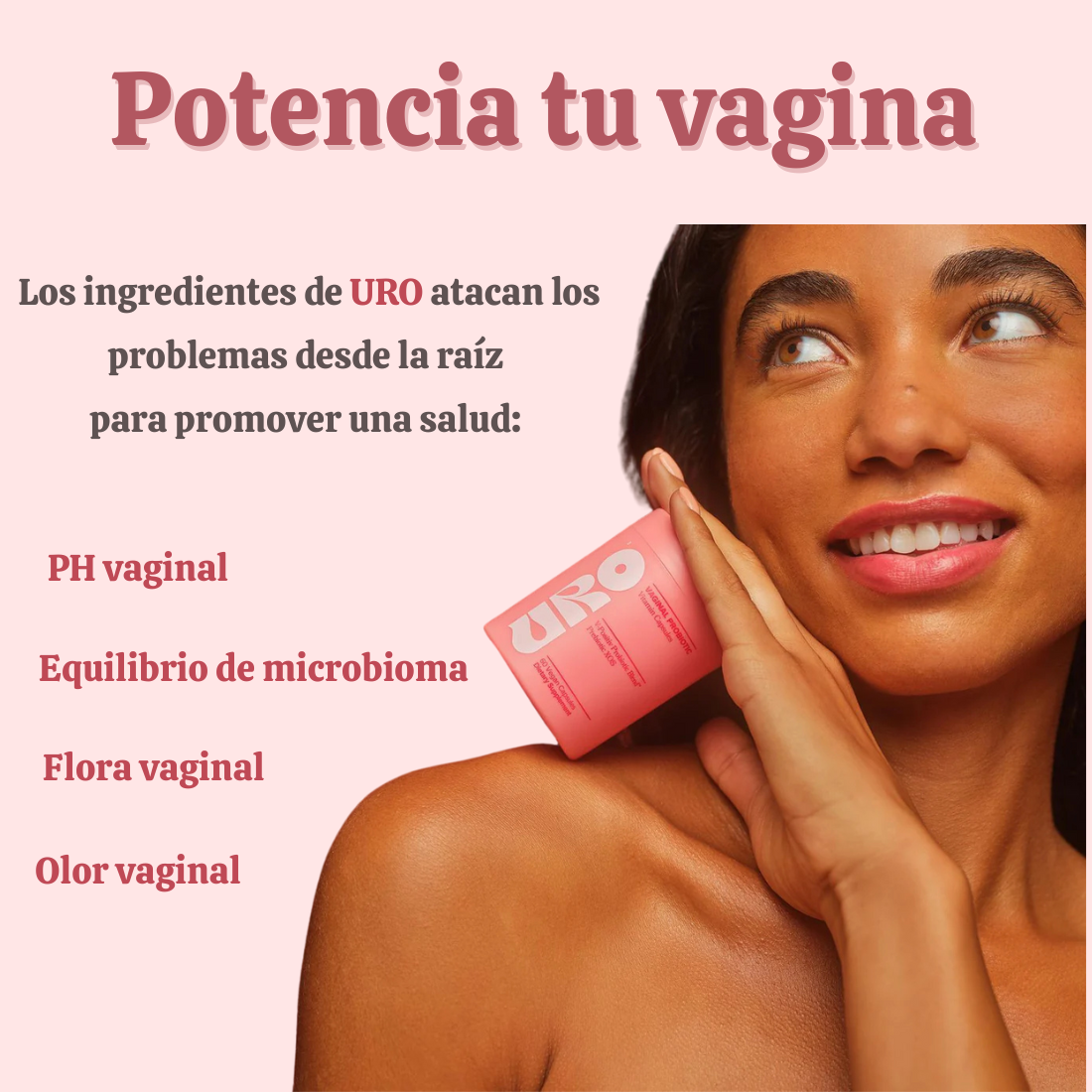 URO – Probiótico para la salud íntima y urinaria.