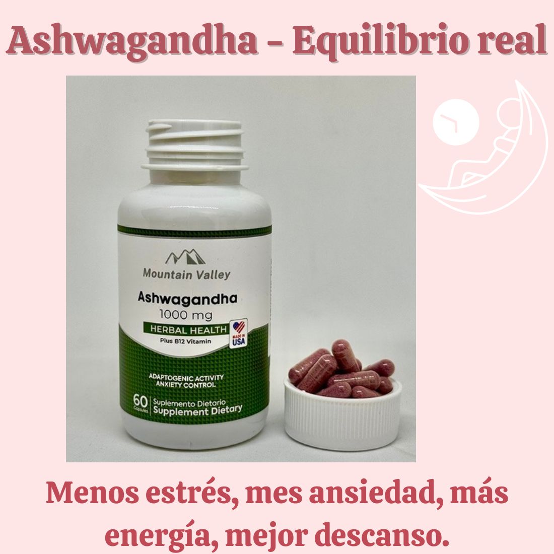 Ashwagandha - Equilibrio Natural y Mejora tu Sueño