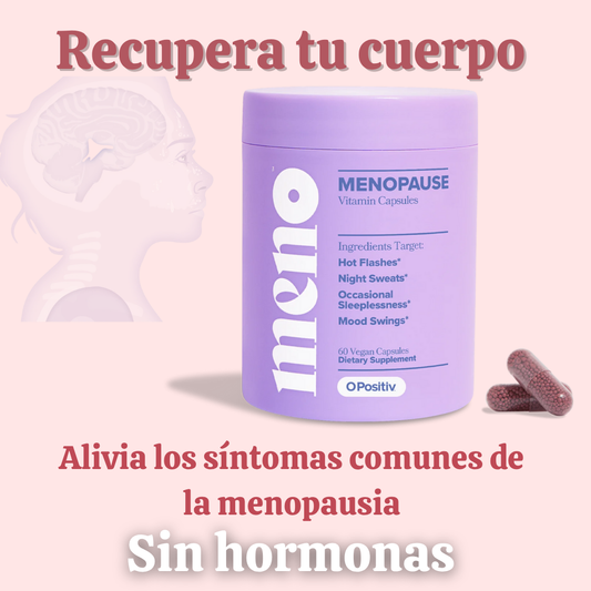MENO:  Probiótico para el equilibrio hormonal femenino.