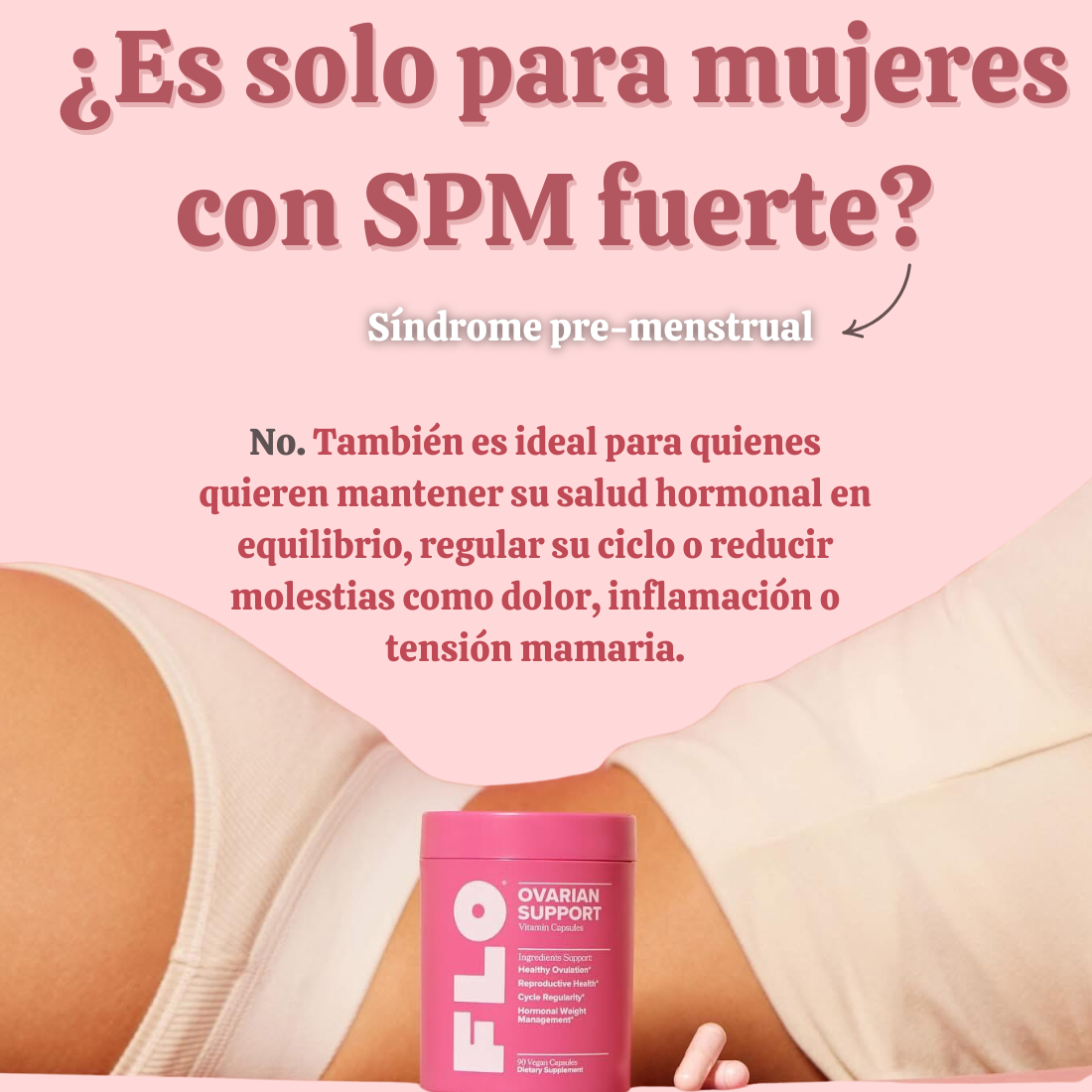 FLO – Equilibrio Hormonal y ciclo menstrual saludable.